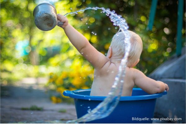 Babyschwimmen, 26.01. bis 16.03.2026, montags 14:30 Uhr